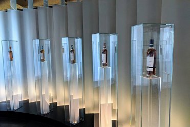 Close up of installation at the Macallan distillery